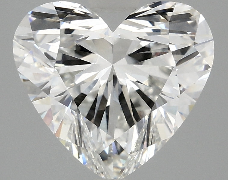 OROLEV Lab Grown Diamond Heart 3.03 Carats - Certification No.717595392