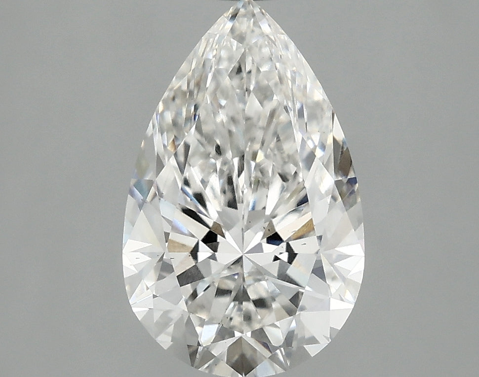 OROLEV Lab Grown Diamond Pear 2.1 Carats - Certification No.775626211