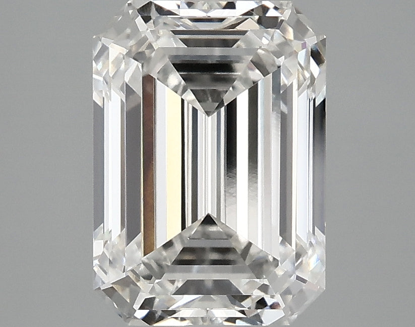 OROLEV Lab Grown Diamond Emerald 3.09 Carats - Certification No.752538354