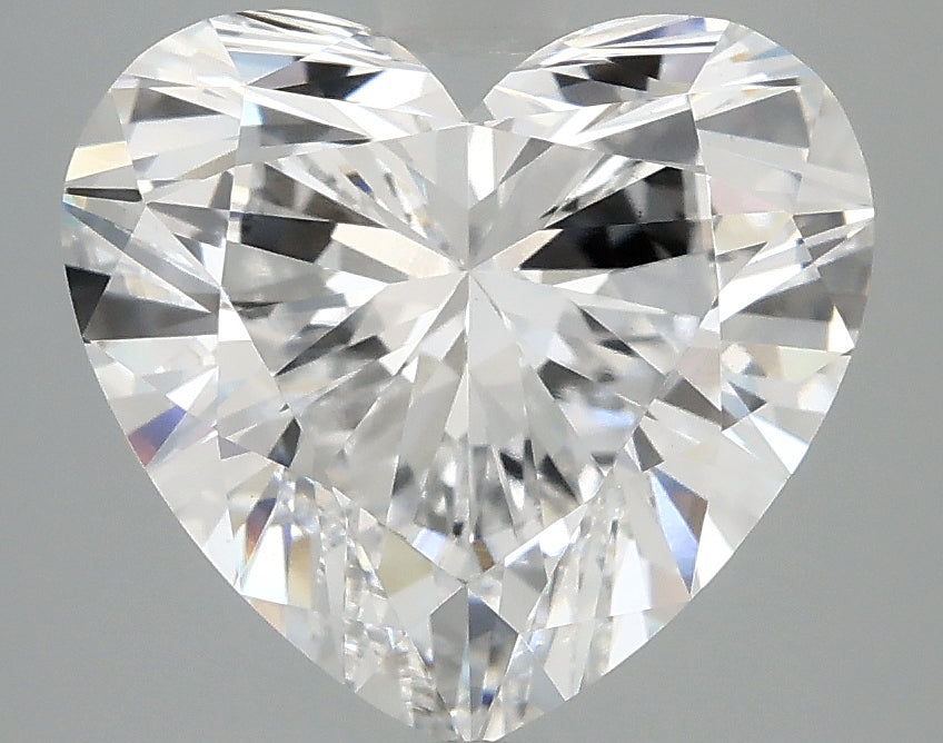 OROLEV Lab Grown Diamond Heart 4.04 Carats - Certification No.713555216