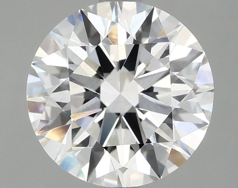 OROLEV Lab Grown Diamond Round Brilliant 2.91 Carats - Certification No.757523565