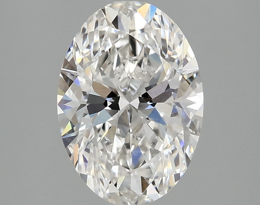 OROLEV Lab Grown Diamond Oval 2.06 Carats - Certification No.762531403