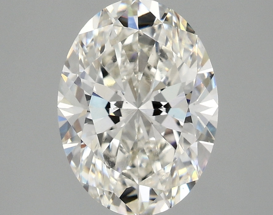 OROLEV Lab Grown Diamond Oval 2.53 Carats - Certification No.762540399