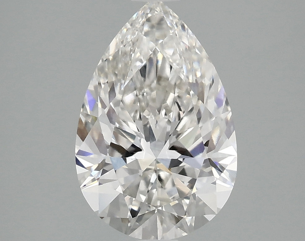 OROLEV Lab Grown Diamond Pear 2.59 Carats - Certification No.773603929