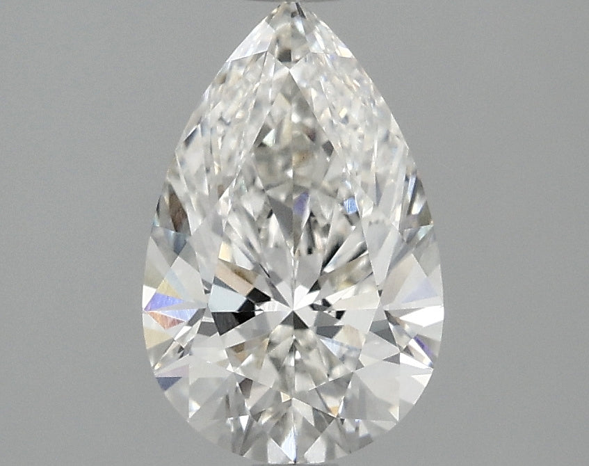 OROLEV Lab Grown Diamond Pear 1.56 Carats - Certification No.772676681