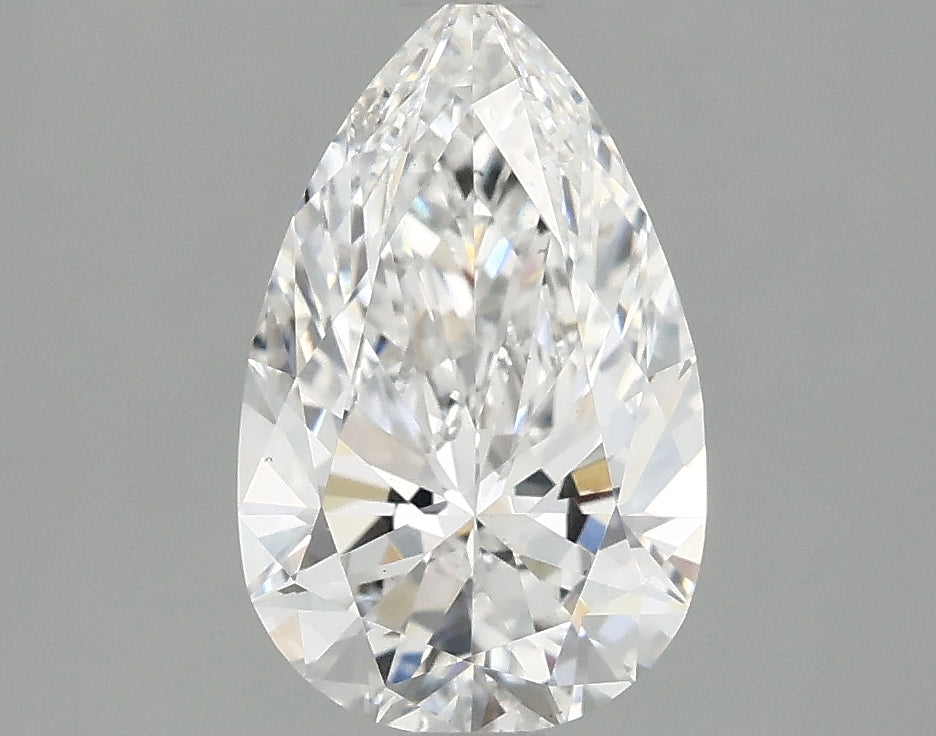 OROLEV Lab Grown Diamond Pear 1.55 Carats - Certification No.791630204