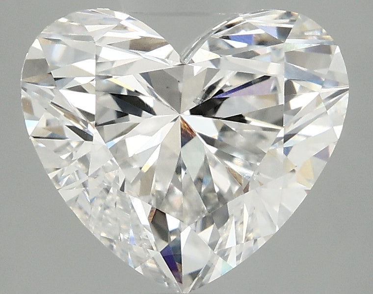 OROLEV Lab Grown Diamond Heart 3.09 Carats - Certification No.696509301