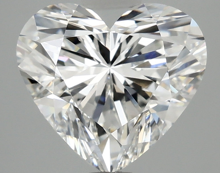 OROLEV Lab Grown Diamond Heart 3.08 Carats - Certification No.720567363