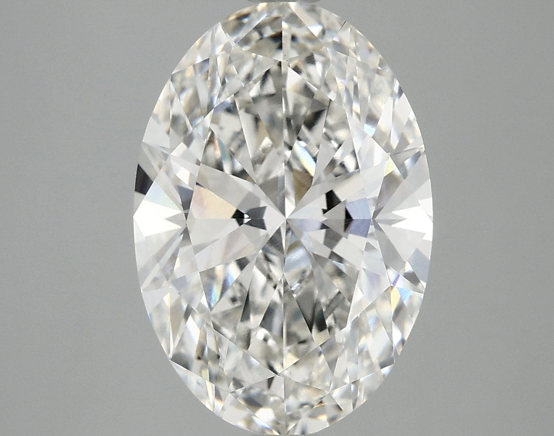 OROLEV Lab Grown Diamond Oval 4.02 Carats - Certification No.798621738