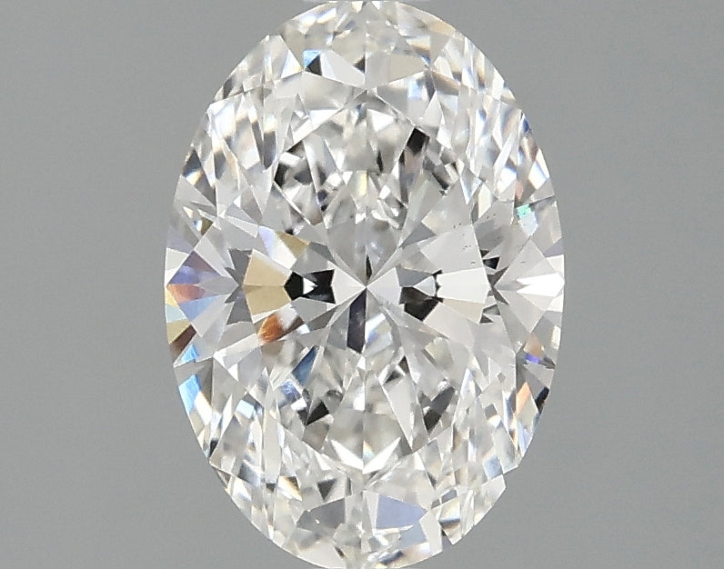 OROLEV Lab Grown Diamond Oval 1.55 Carats - Certification No.762506966