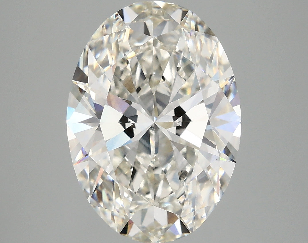 OROLEV Lab Grown Diamond Oval 3.81 Carats - Certification No.790684196