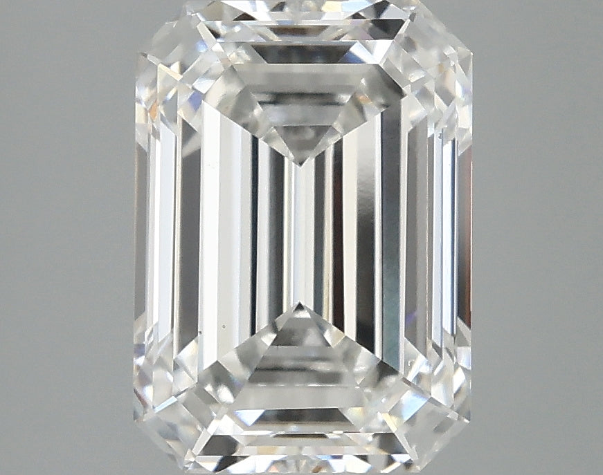 OROLEV Lab Grown Diamond Emerald 3.07 Carats - Certification No.752567178