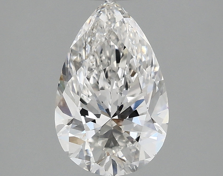OROLEV Lab Grown Diamond Pear 1.55 Carats - Certification No.792644242