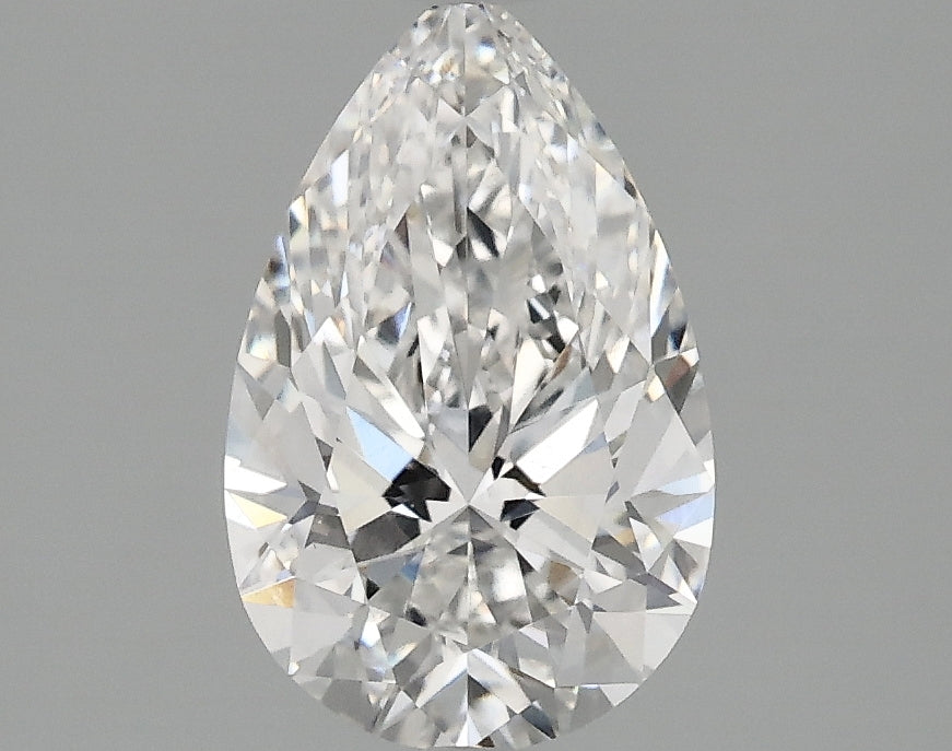 OROLEV Lab Grown Diamond Pear 1.58 Carats - Certification No.790675040