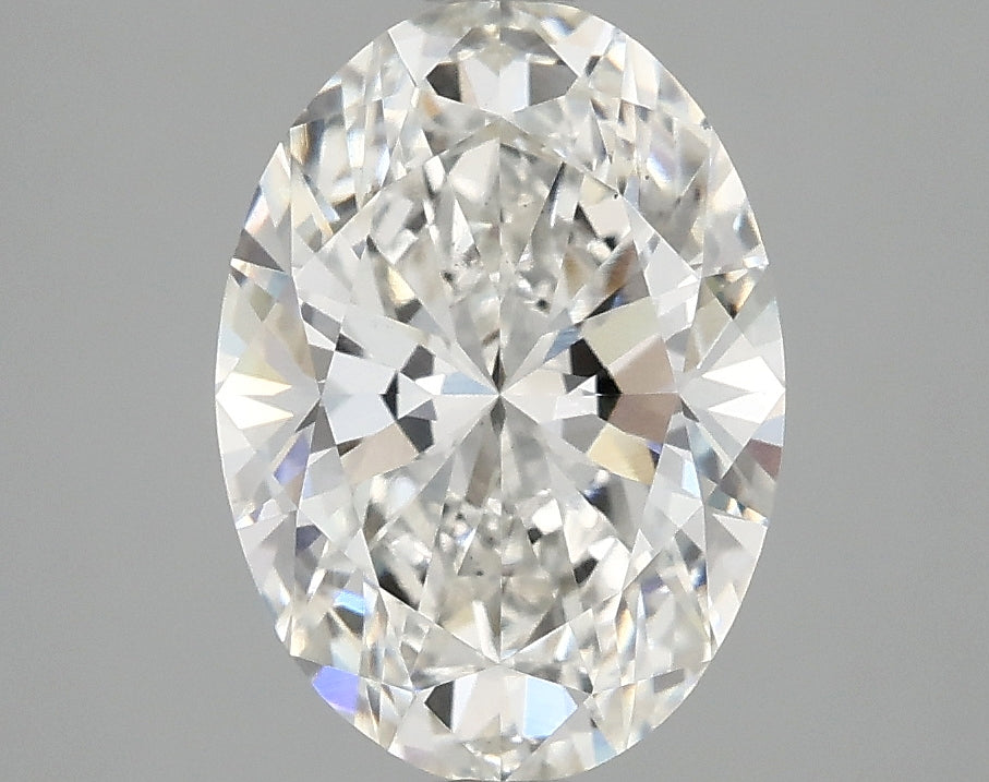 OROLEV Lab Grown Diamond Oval 2.53 Carats - Certification No.763618086