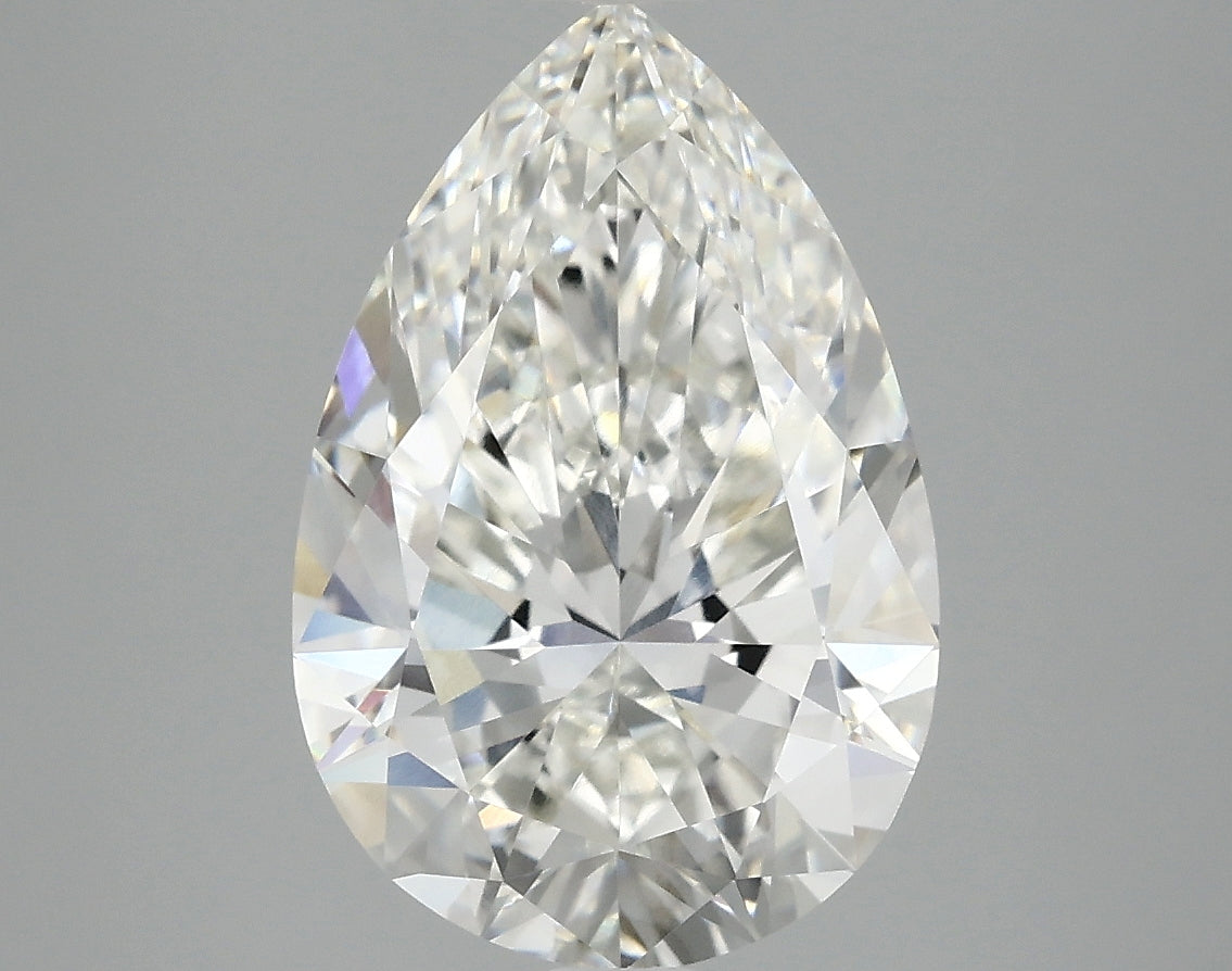 OROLEV Lab Grown Diamond Pear 4.02 Carats - Certification No.795691471