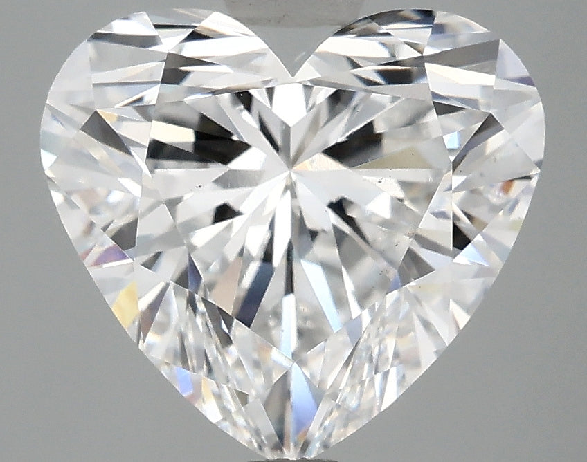 OROLEV Lab Grown Diamond Heart 4.05 Carats - Certification No.720567374