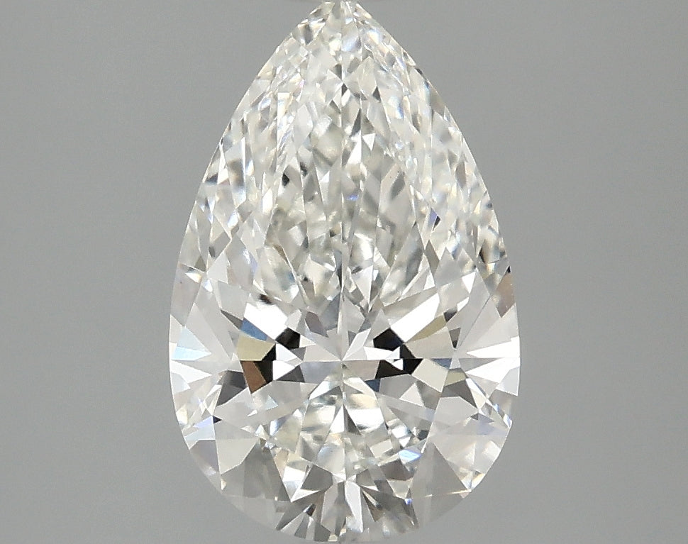 OROLEV Lab Grown Diamond Pear 2.02 Carats - Certification No.757505439