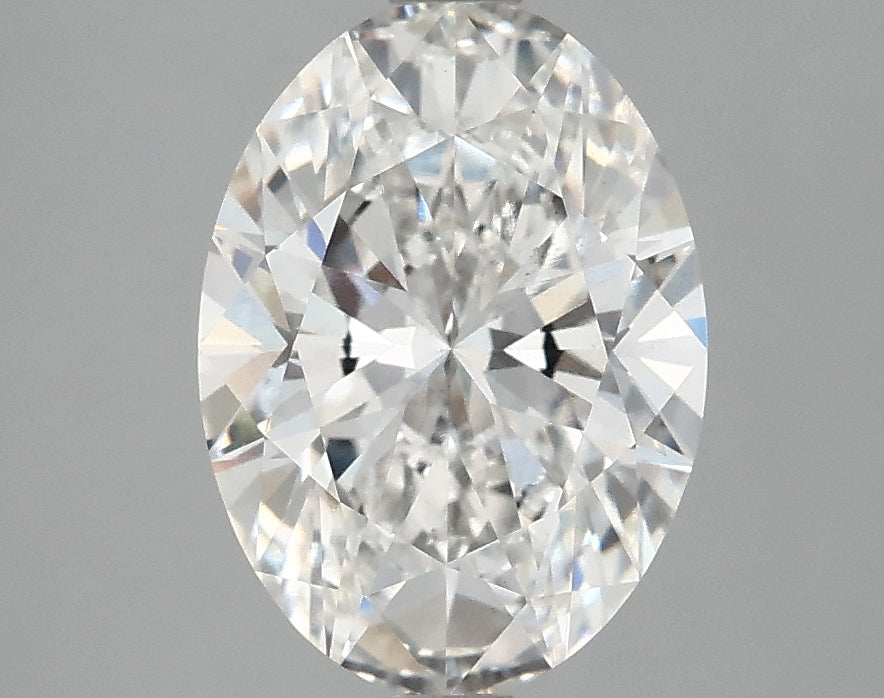 OROLEV Lab Grown Diamond Oval 2.59 Carats - Certification No.766632702