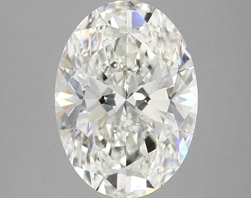 OROLEV Lab Grown Diamond Oval 2.52 Carats - Certification No.762533597