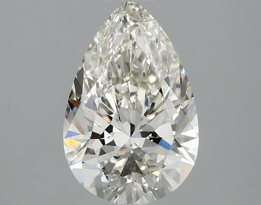OROLEV Lab Grown Diamond Pear 1.54 Carats - Certification No.784614954