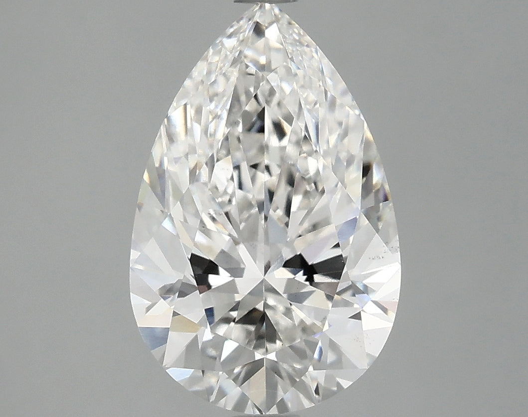 OROLEV Lab Grown Diamond Pear 3.06 Carats - Certification No.749505976