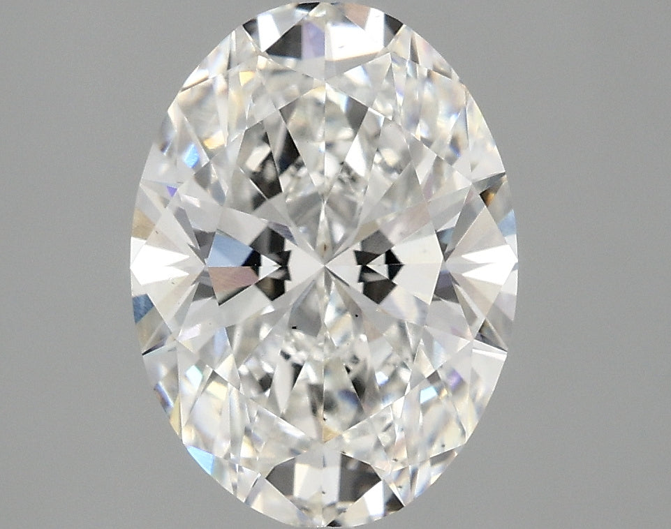 OROLEV Lab Grown Diamond Oval 2.55 Carats - Certification No.764624584