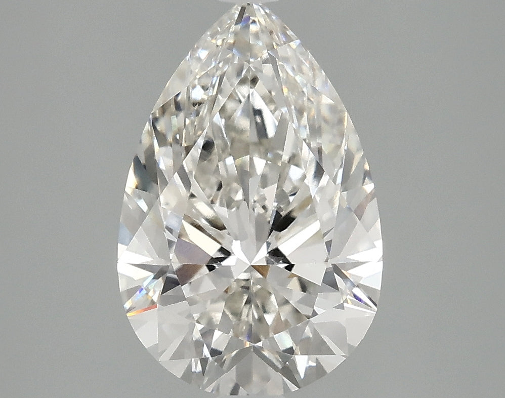 OROLEV Lab Grown Diamond Pear 2.58 Carats - Certification No.771632435