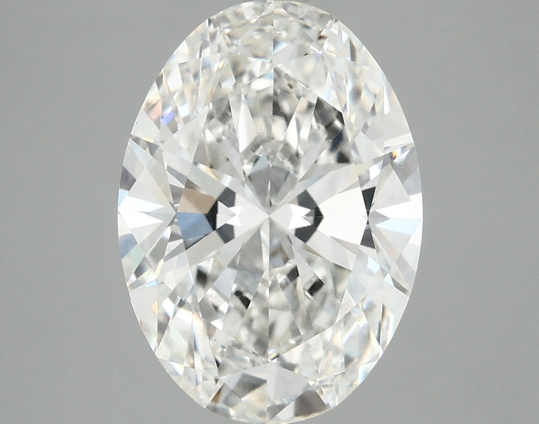 OROLEV Lab Grown Diamond Oval 4.04 Carats - Certification No.798606373