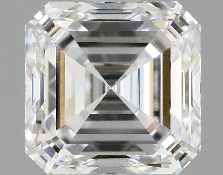 OROLEV Lab Grown Diamond Asscher 2 Carats - Certification No.772652049