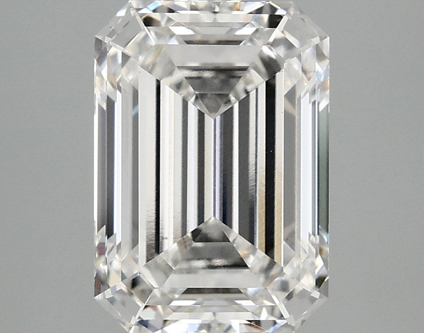 OROLEV Lab Grown Diamond Emerald 3.1 Carats - Certification No.743548804