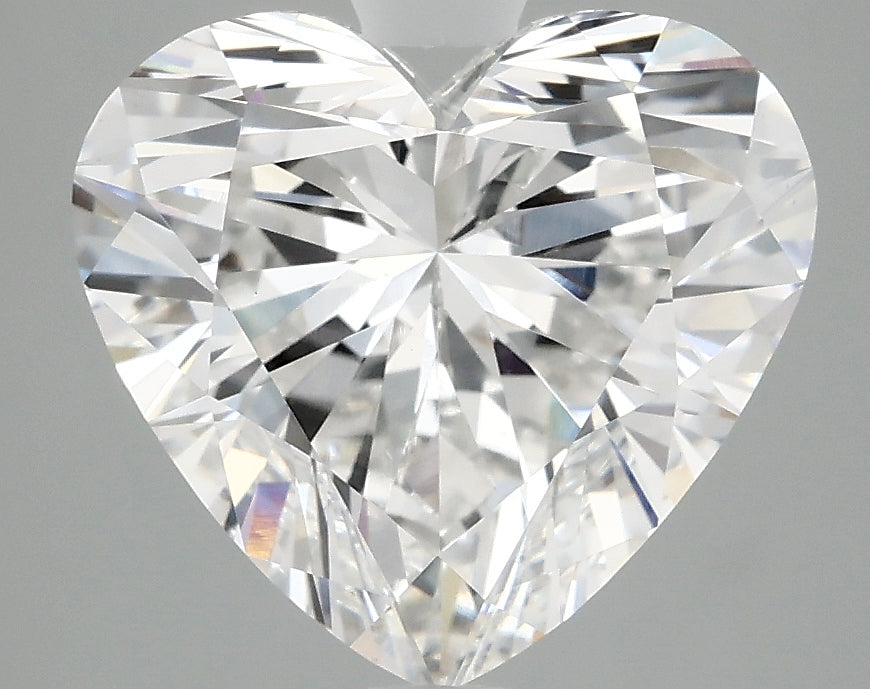 OROLEV Lab Grown Diamond Heart 4.1 Carats - Certification No.715542074