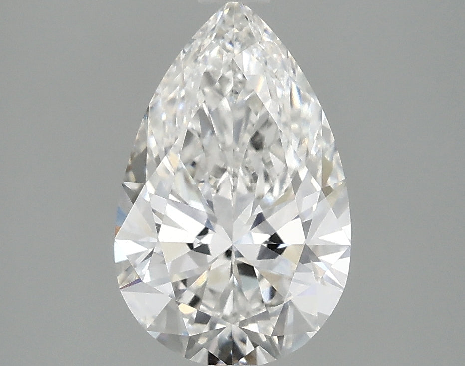 OROLEV Lab Grown Diamond Pear 1.83 Carats - Certification No.756570745