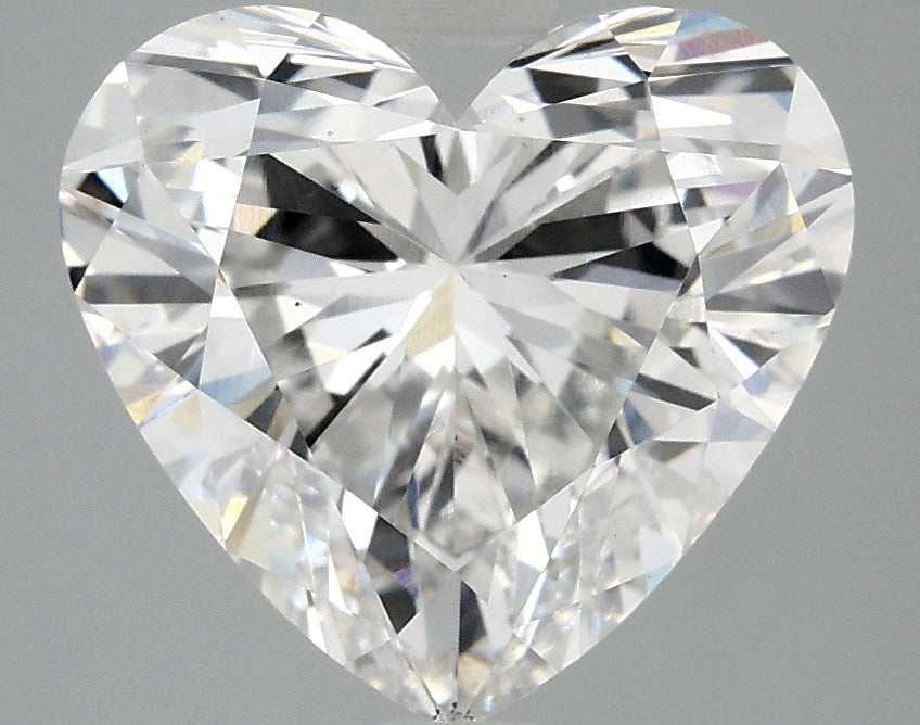 OROLEV Lab Grown Diamond Heart 4.05 Carats - Certification No.715573552