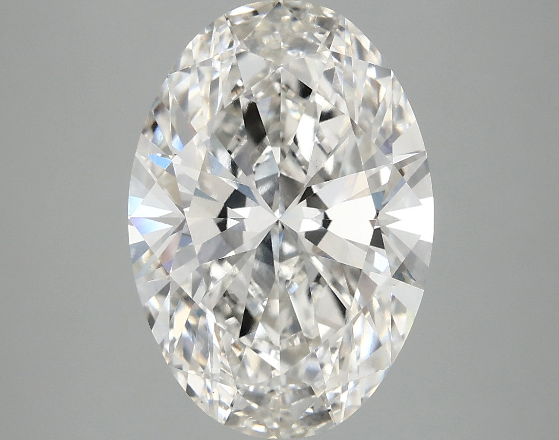 OROLEV Lab Grown Diamond Oval 4.03 Carats - Certification No.787643609