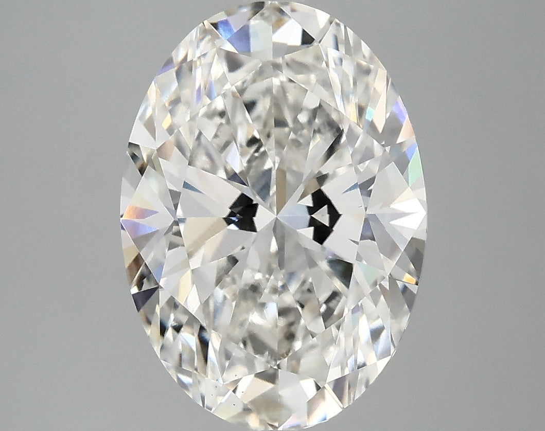 OROLEV Lab Grown Diamond Oval 3.81 Carats - Certification No.784614982