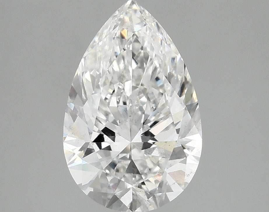 OROLEV Lab Grown Diamond Pear 2.1 Carats - Certification No.776618139