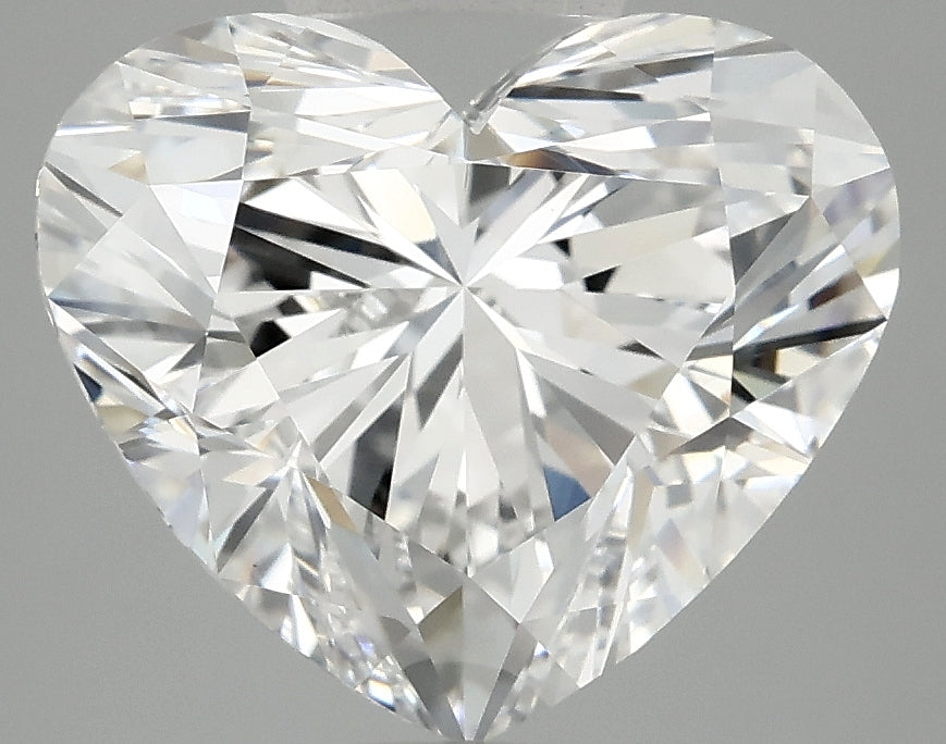 OROLEV Lab Grown Diamond Heart 4.92 Carats - Certification No.776649806