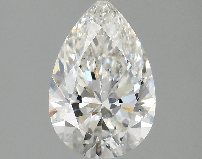 OROLEV Lab Grown Diamond Pear 1.59 Carats - Certification No.737560647