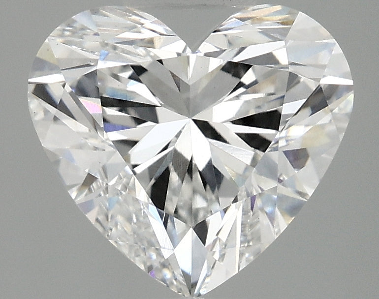 OROLEV Lab Grown Diamond Heart 3.09 Carats - Certification No.717505490