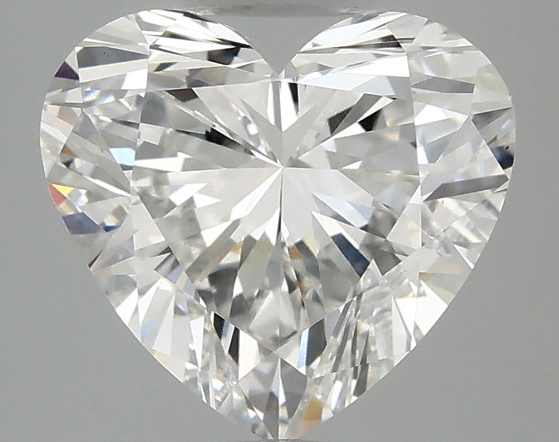 OROLEV Lab Grown Diamond Heart 3.02 Carats - Certification No.719523061