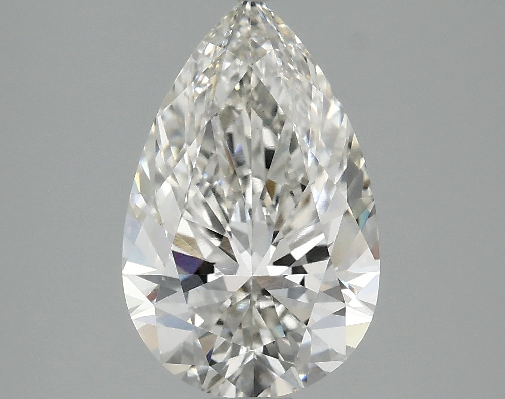 OROLEV Lab Grown Diamond Pear 2.54 Carats - Certification No.774637763
