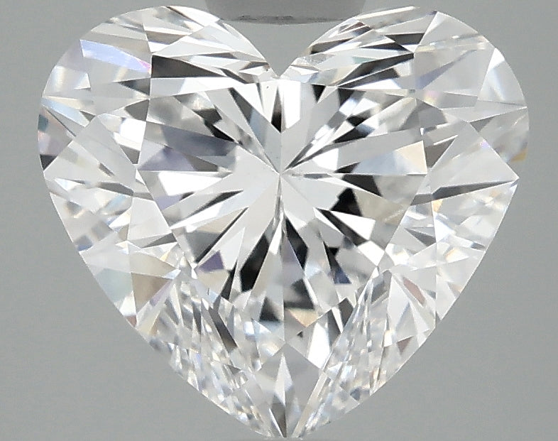 OROLEV Lab Grown Diamond Heart 3.1 Carats - Certification No.702520542