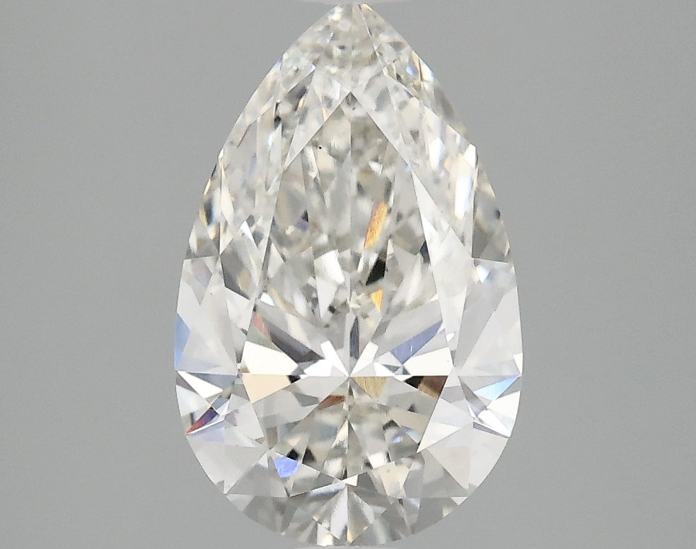 OROLEV Lab Grown Diamond Pear 2.1 Carats - Certification No.774651800