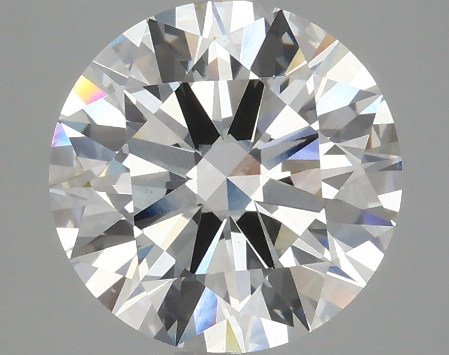 OROLEV Lab Grown Diamond Round Brilliant 3.77 Carats - Certification No.621456465