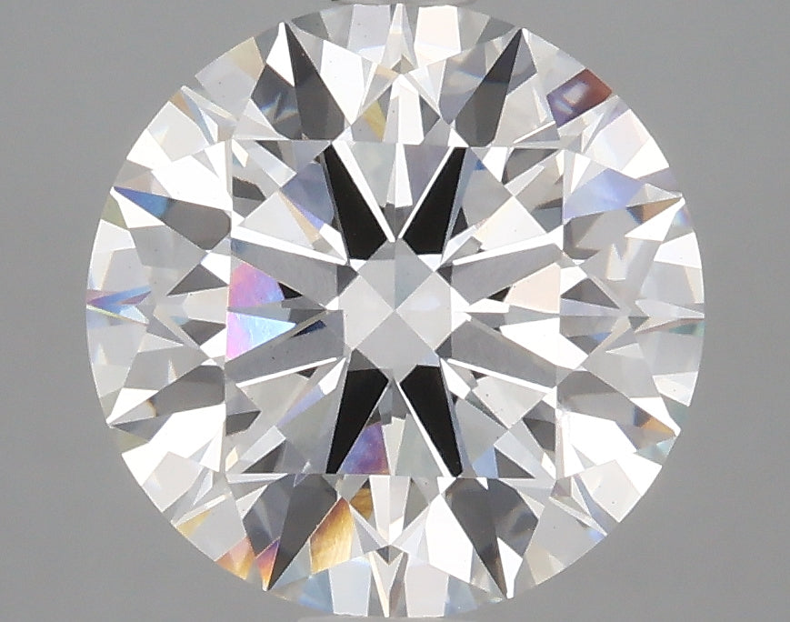 OROLEV Lab Grown Diamond Round Brilliant 3.81 Carats - Certification No.626427084