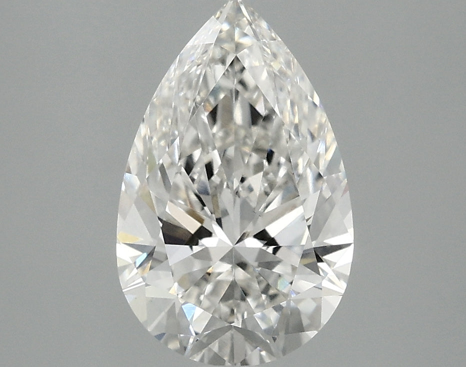 OROLEV Lab Grown Diamond Pear 2.09 Carats - Certification No.776668659