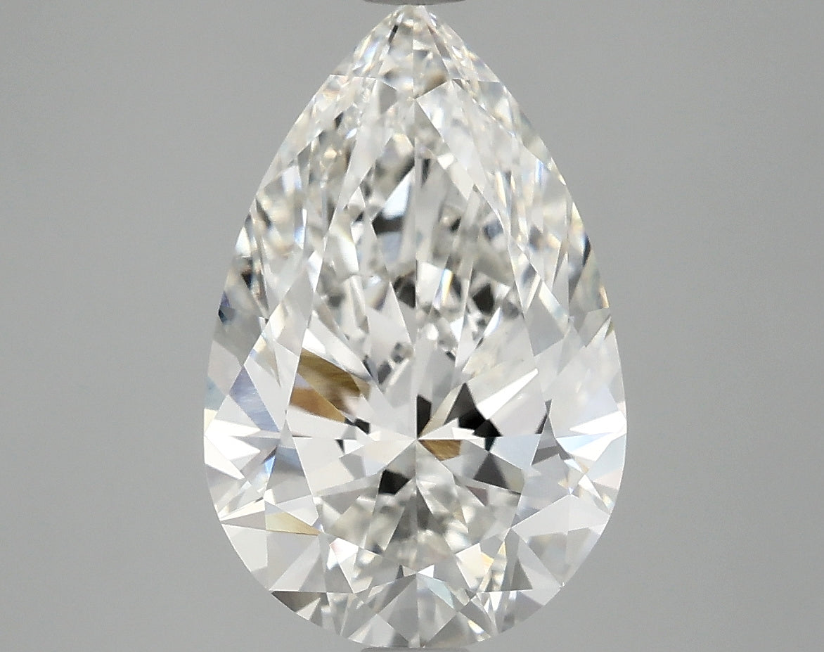 OROLEV Lab Grown Diamond Pear 4.03 Carats - Certification No.727505885