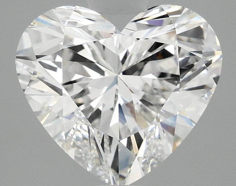 OROLEV Lab Grown Diamond Heart 3.07 Carats - Certification No.715578103