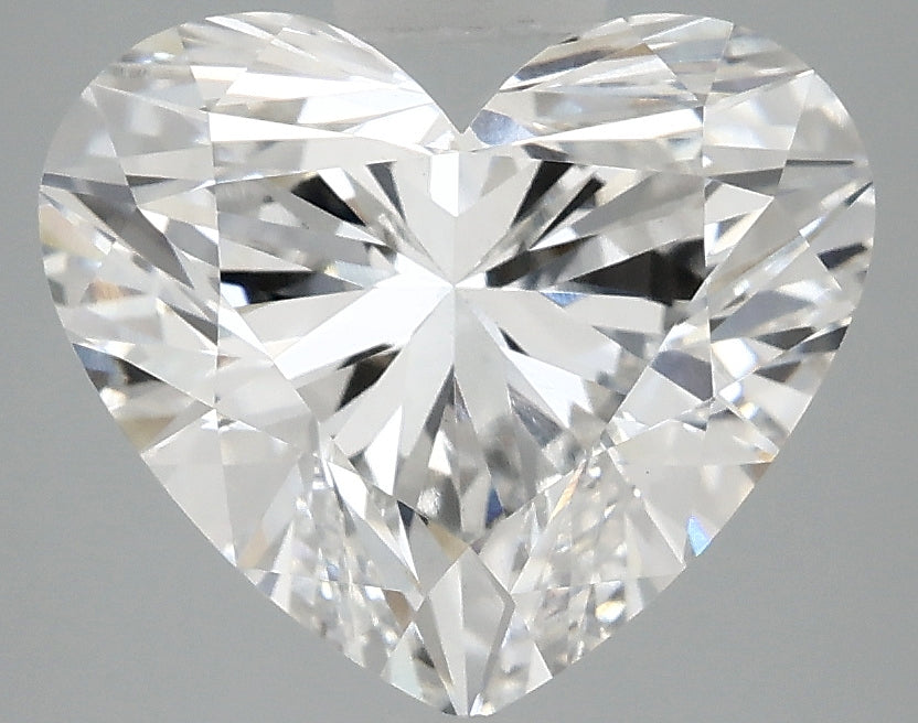 OROLEV Lab Grown Diamond Heart 4.05 Carats - Certification No.715507083